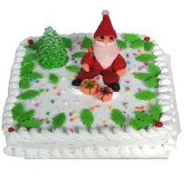 Christmas Cake With Senta