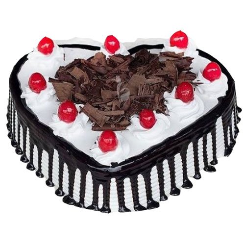 delicious-heart-shaped-blackforest-cake