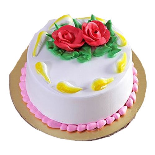 delectable-vanilla-cake-with-red-rose