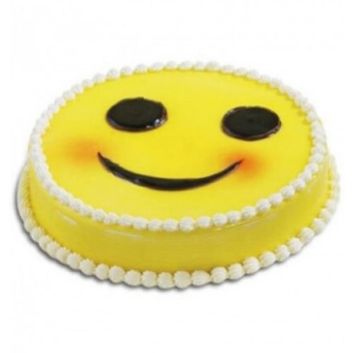 smiley-chocolaty-sponge-with-cream-cake