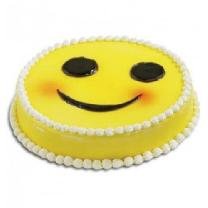 Smiley Chocolaty Sponge Cake