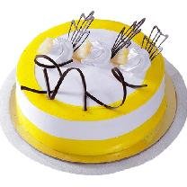 Pineapple Cake With Cream